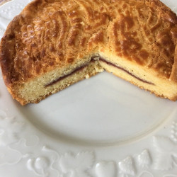 Gâteau breton à la framboise