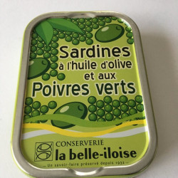 Sardines à l'huile d'olive...